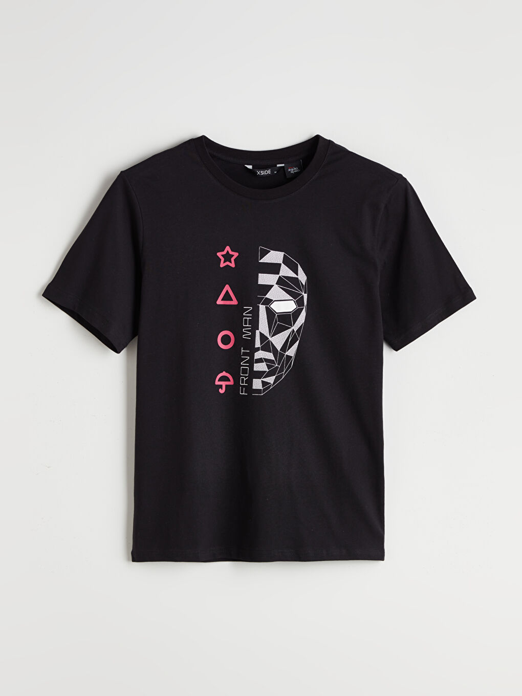 Crew Neck Short Sleeve Squid Game Printed Jersey Men's T-Shirt -S5QF99Z8-HEG
