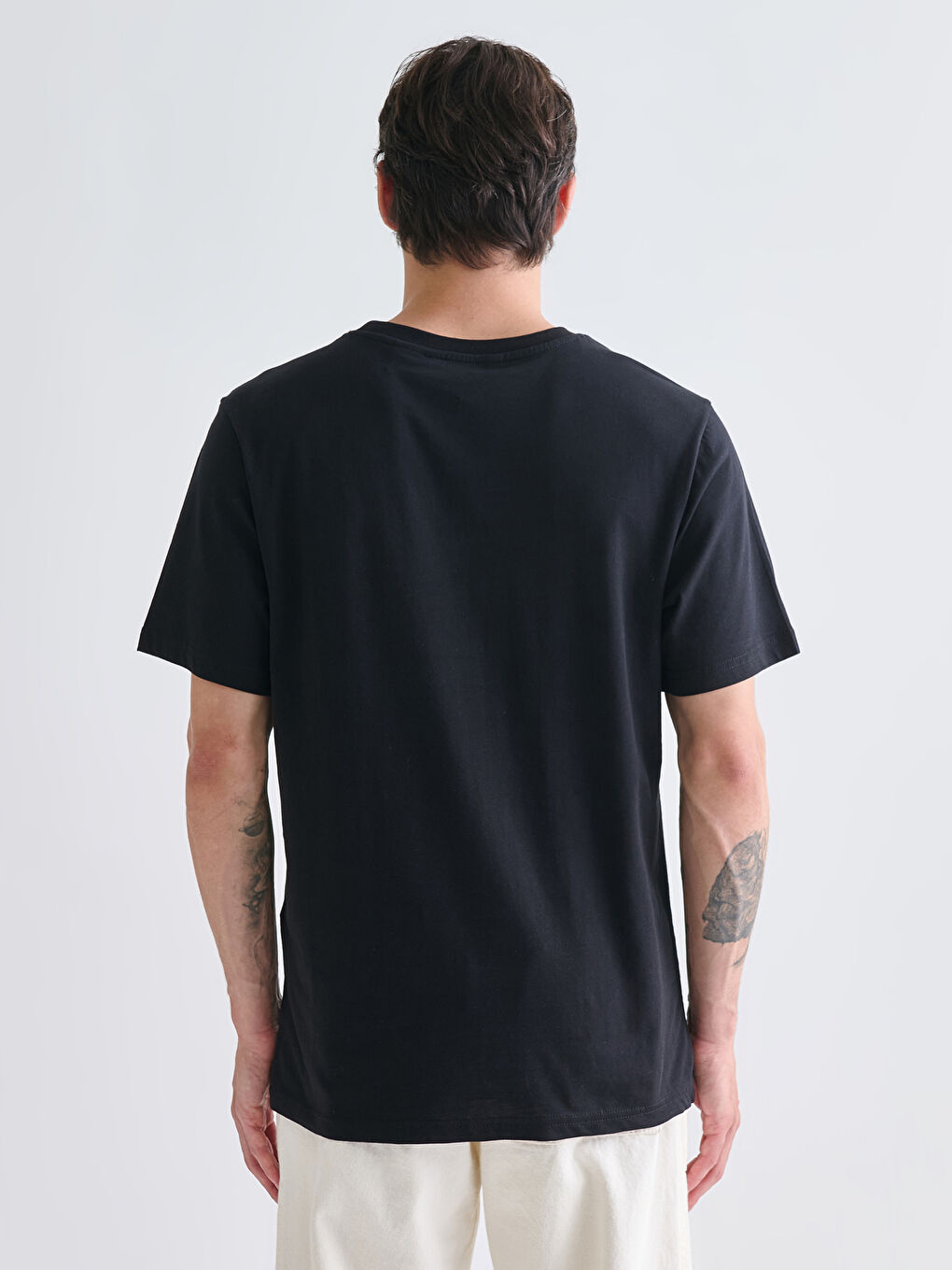 تي شيرت جيرسي مطبوع لعبة الحبار بياقة دائرية وكم قصير للرجال-6