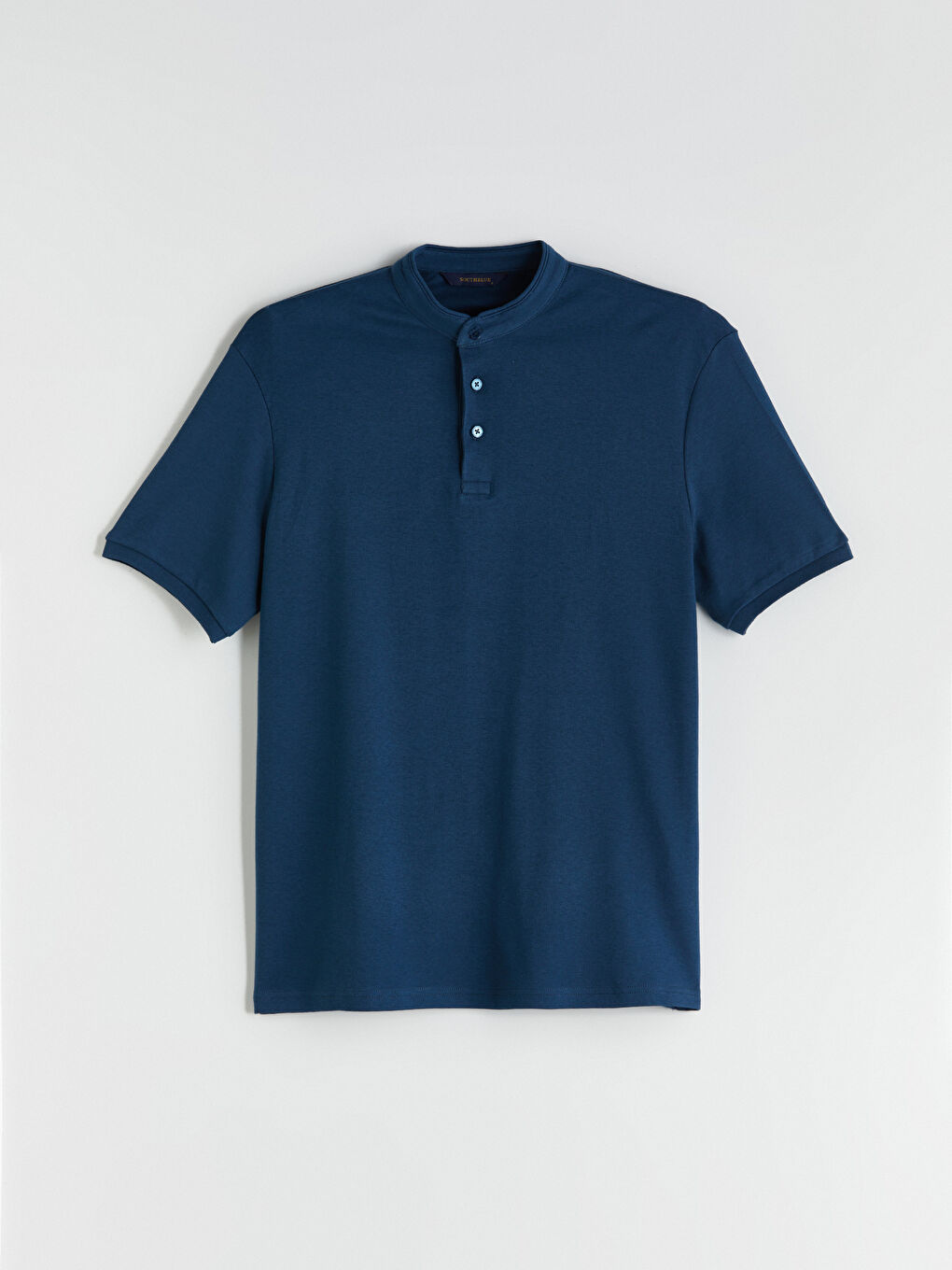 Petrol Hakim Yaka Erkek Tişört-4