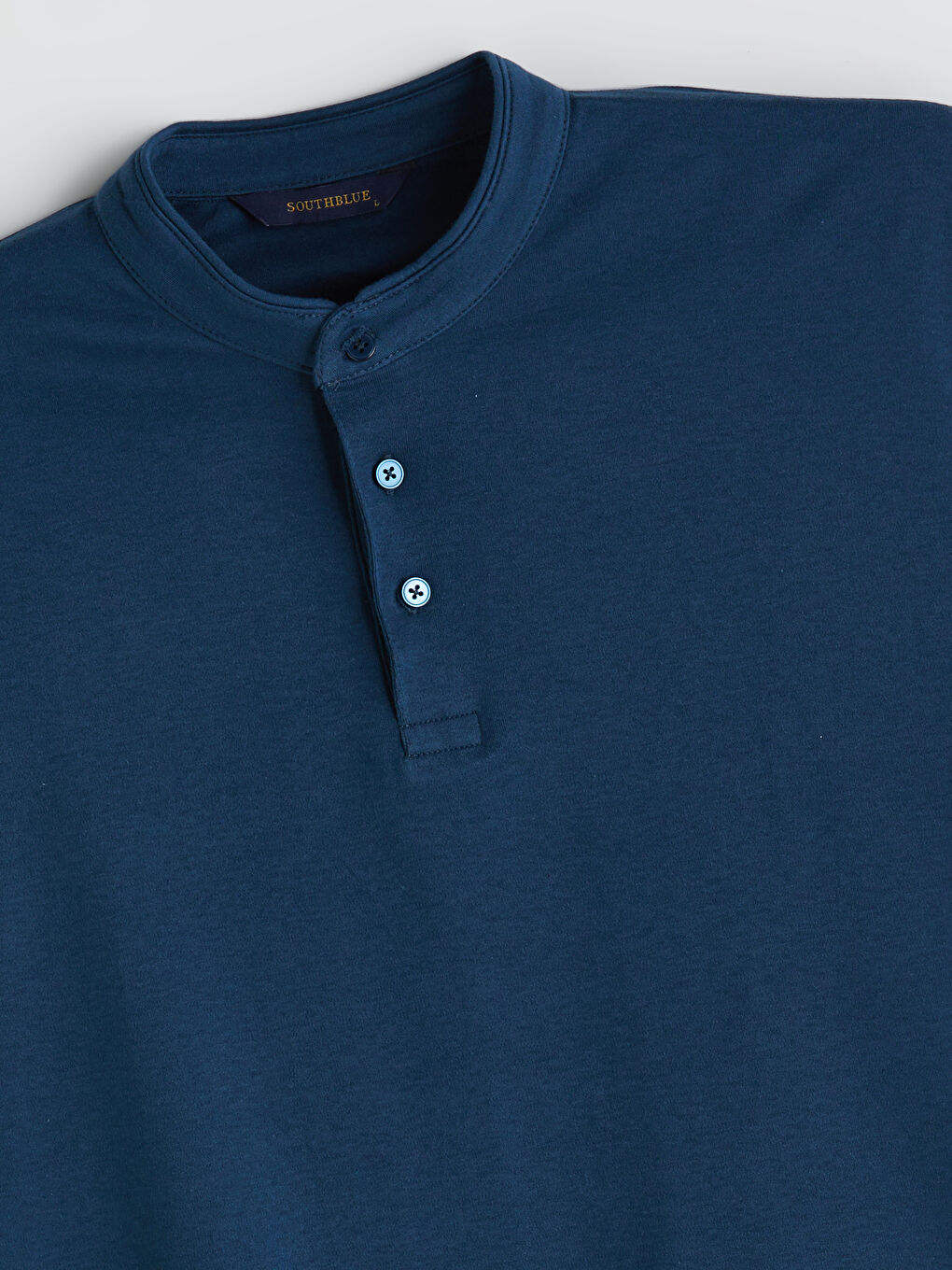 Petrol Hakim Yaka Erkek Tişört-5