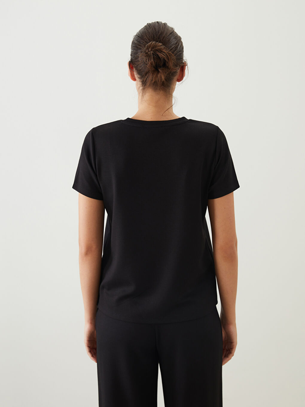 Crew Neck Women's T-Shirt -S5QG06Z8-CVL