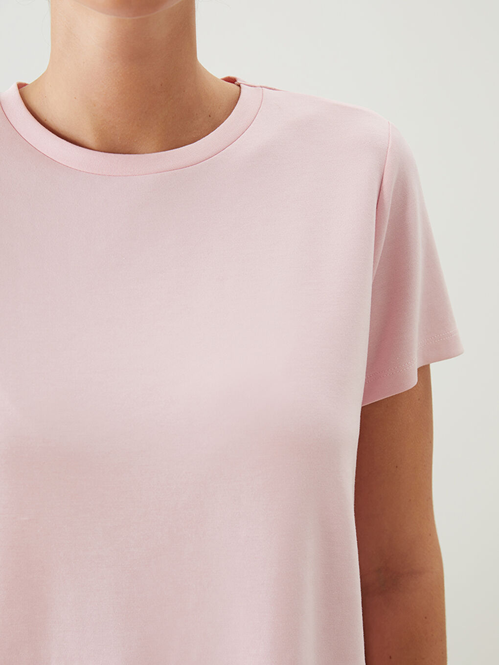 Crew Neck Women's T-Shirt -S5QG06Z8-FYX