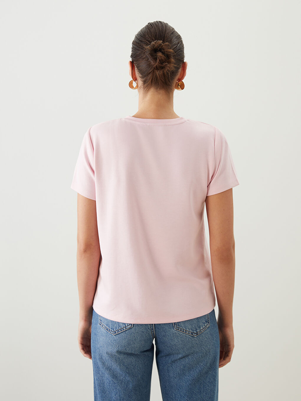 Crew Neck Women's T-Shirt -S5QG06Z8-FYX