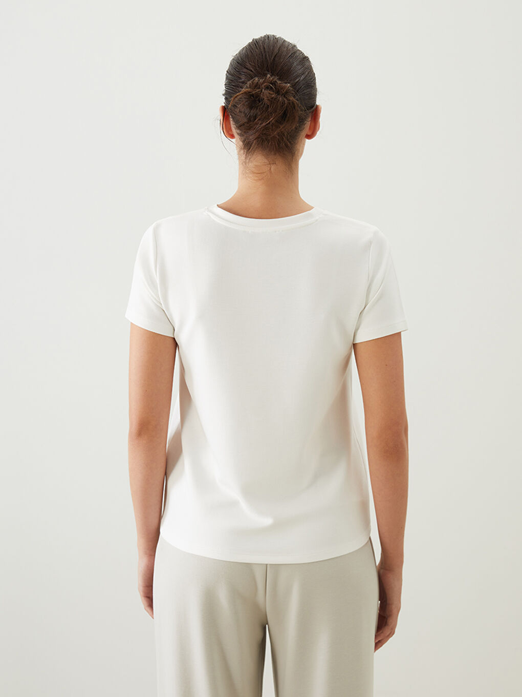 Crew Neck Women's T-Shirt -S5QG06Z8-R9J