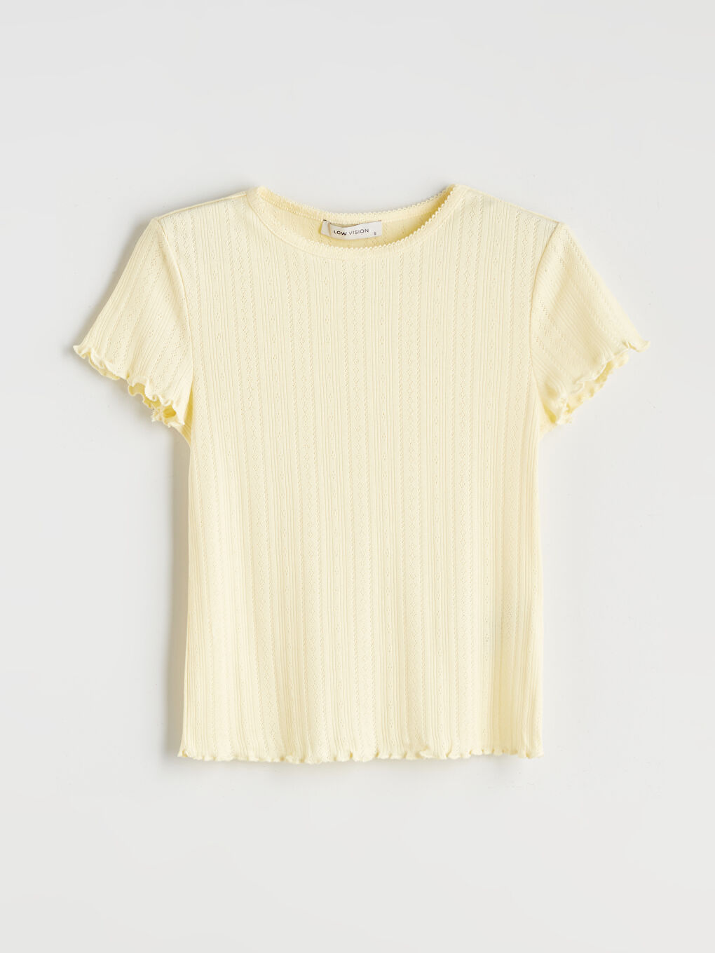 LCW Vision Woman YELLOW T-Shirt -S5QG12Z8-FEZ