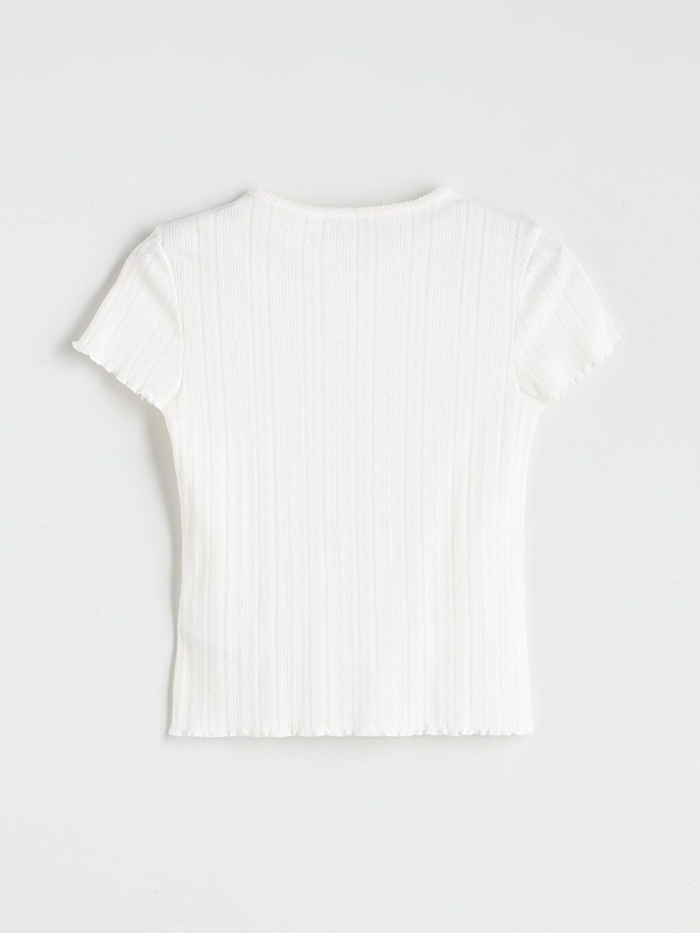 LCW Vision Woman ECRU T-Shirt -S5QG12Z8-R9J