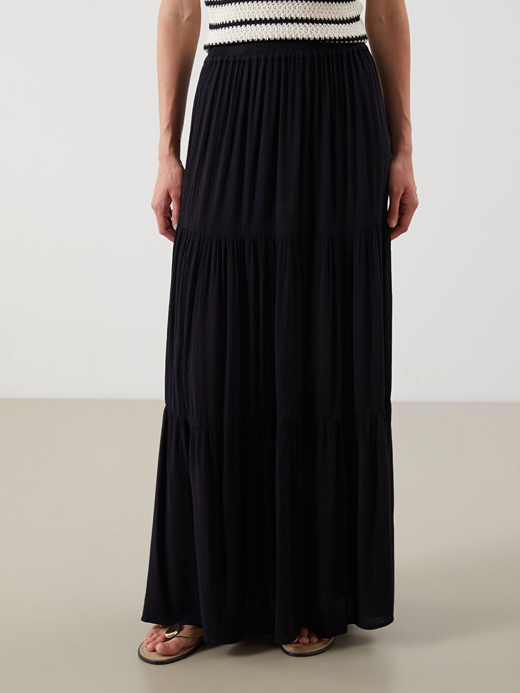 Юбка Многослойная на Резинке-1