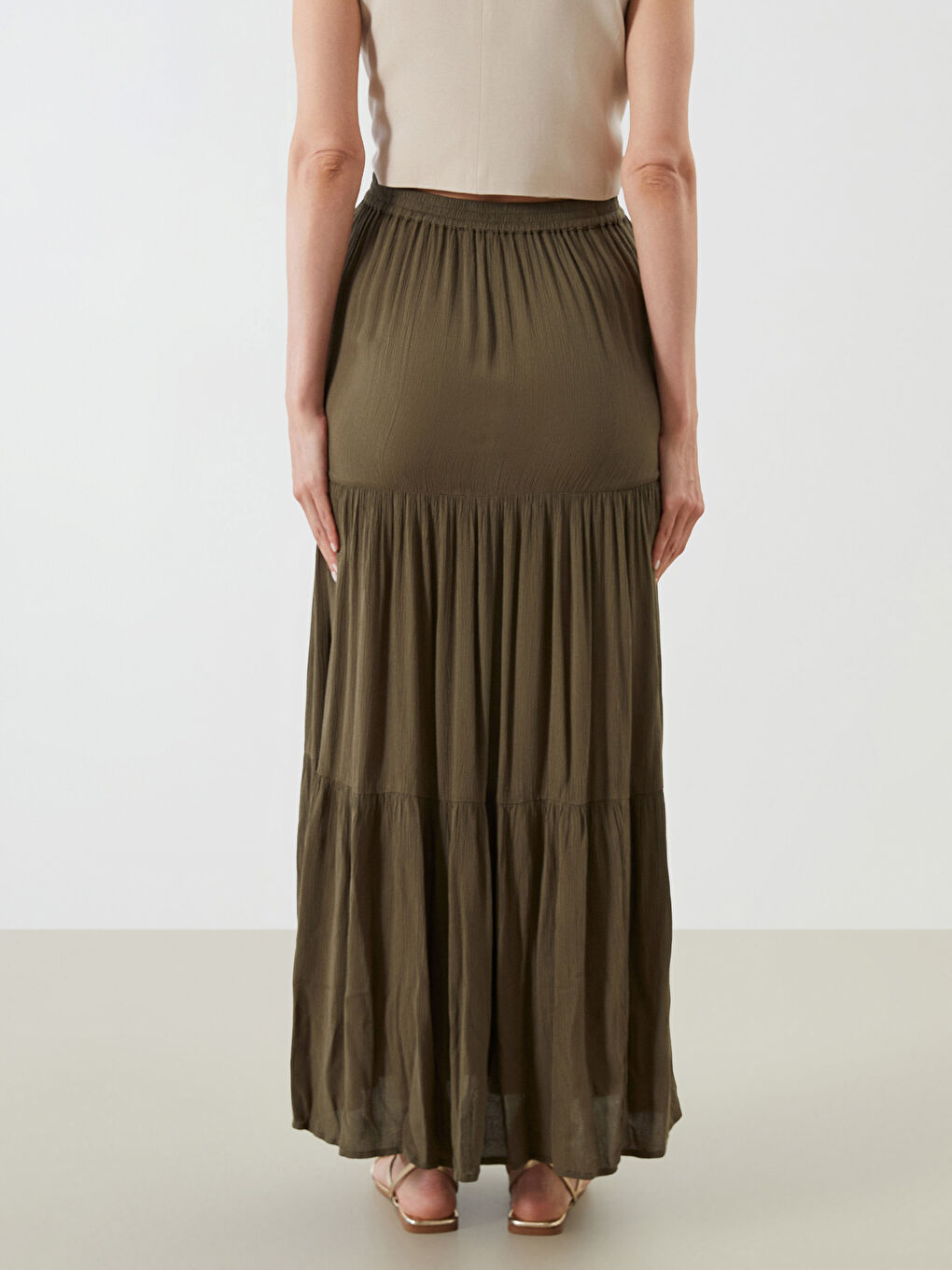 Юбка Многослойная на Резинке-3