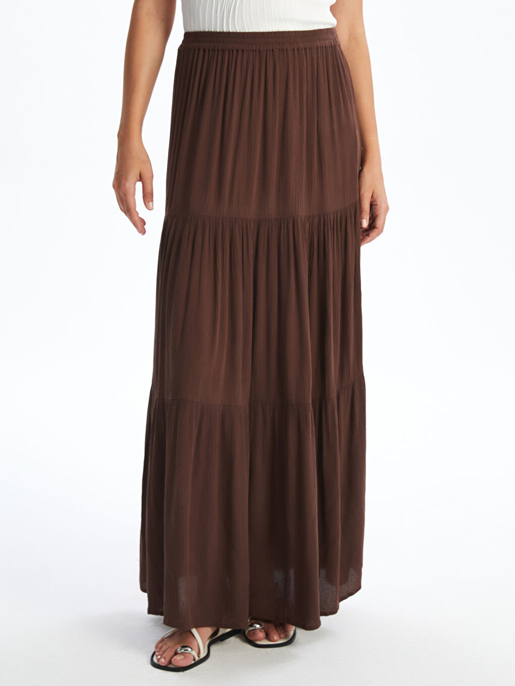 Юбка Многослойная на Резинке-1