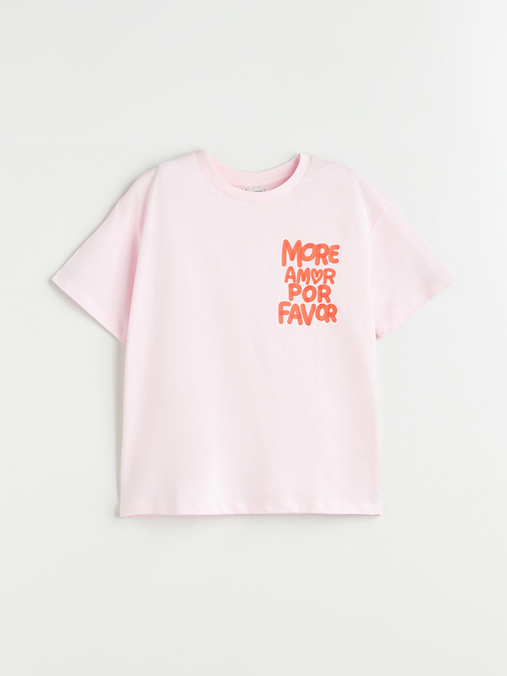 LCW Kids Majica za devojčice sa okruglim izrezom -S5QG28Z4-ZN6