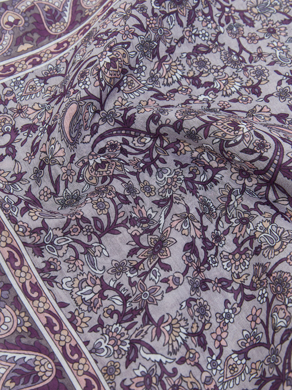 Floral Pattern Women Shawl -S5QG51Z8-LTM