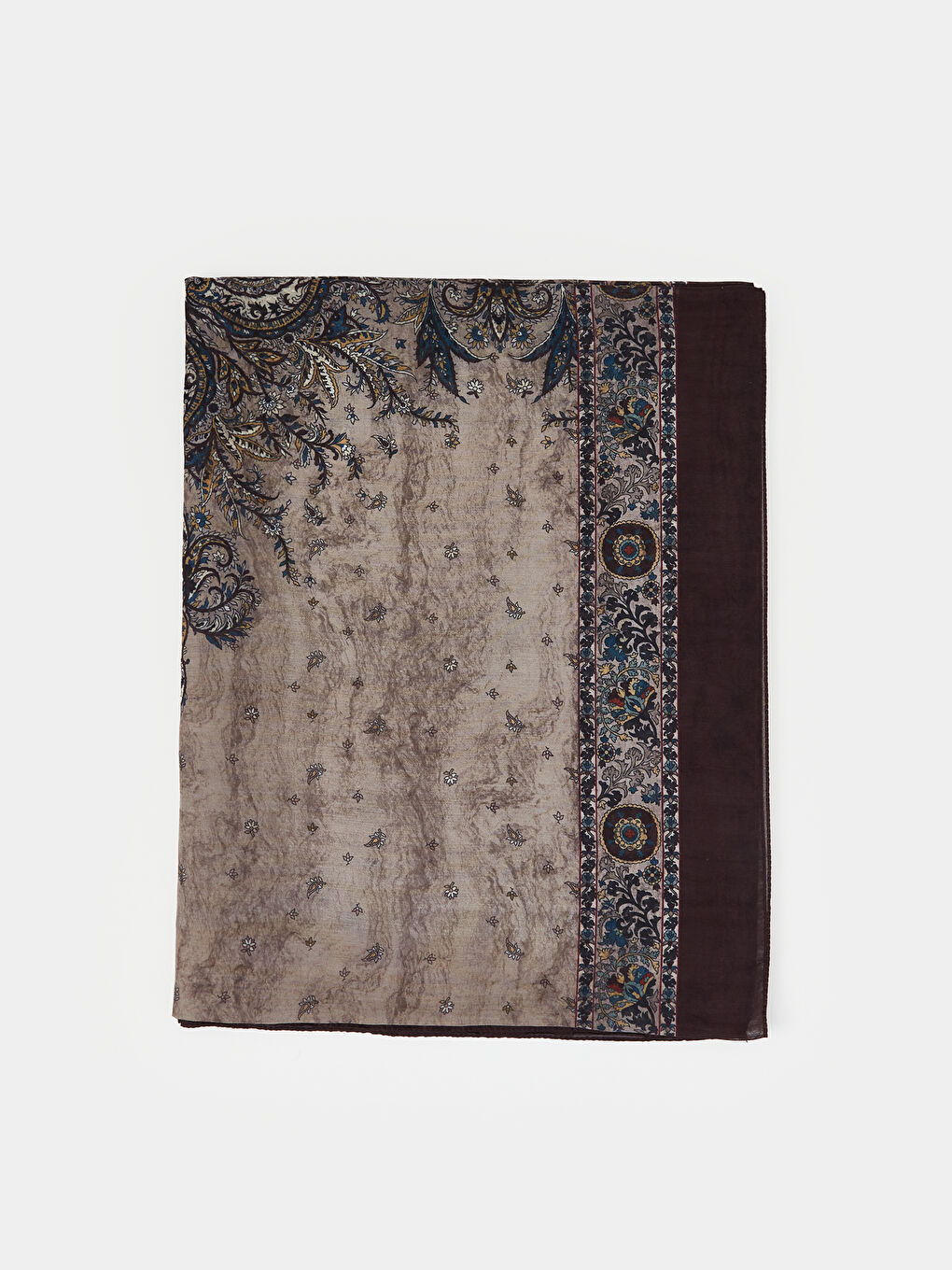 Patterned Women's Shawl -S5QG52Z8-LQY