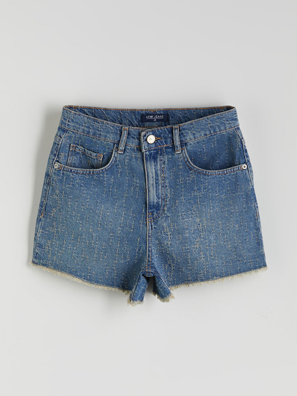 Woman INDIGO Denim Shorts -S5QH09Z8-507