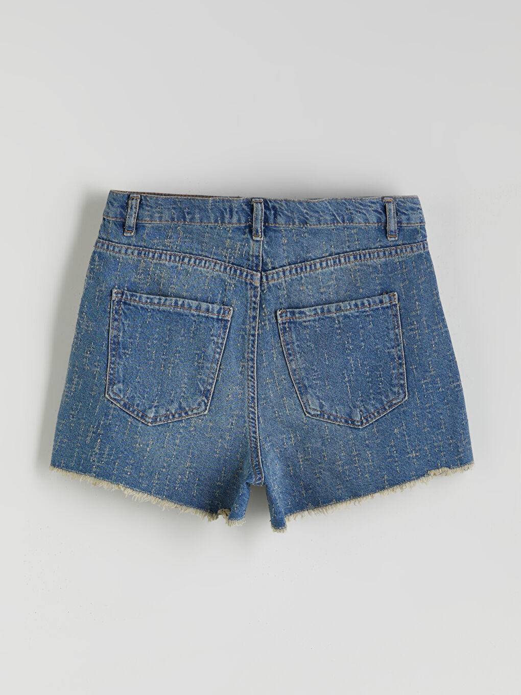 Woman INDIGO Denim Shorts -S5QH09Z8-507