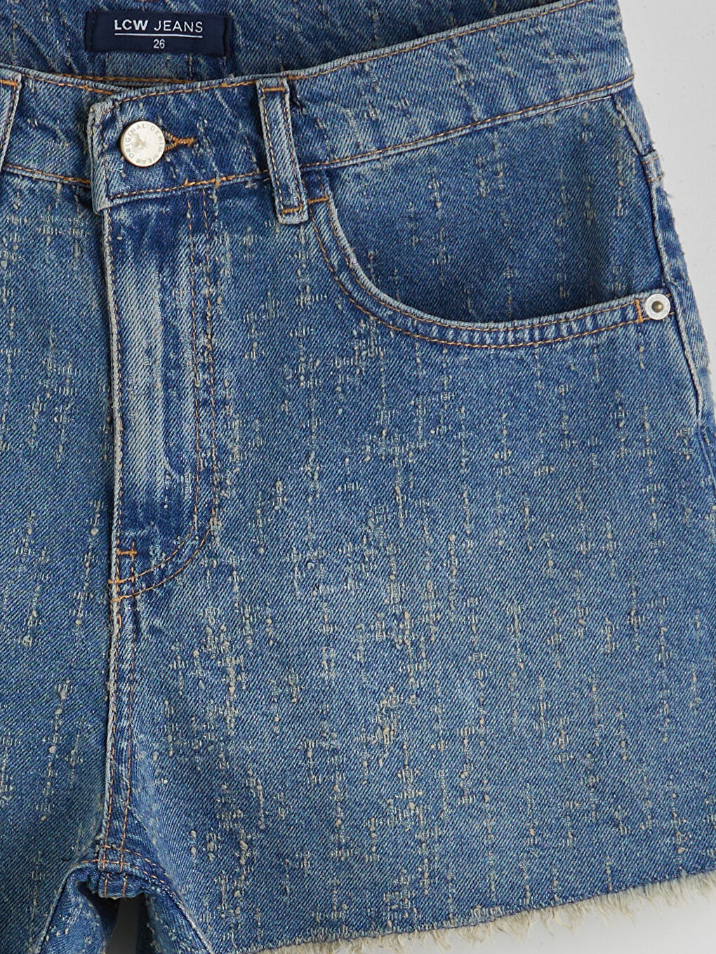 Woman INDIGO Denim Shorts -S5QH09Z8-507