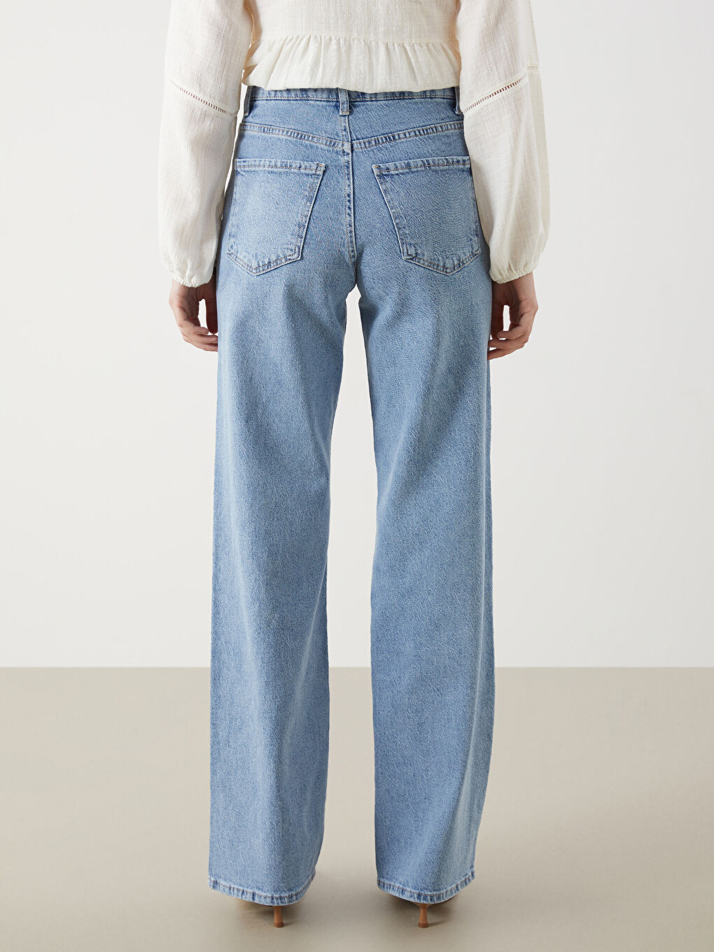 LCW Jeans Straight Fit Women's Jeans -S5QH10Z8-311