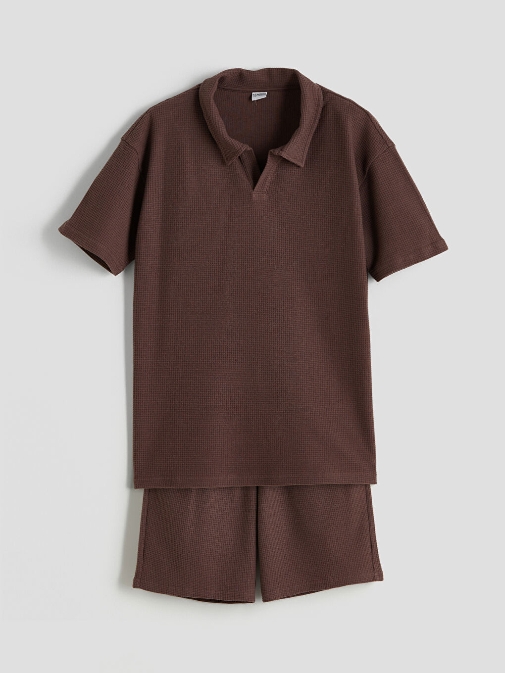 Polo Neck Boys' T-Shirt and Shorts -S5QH35Z4-HLD