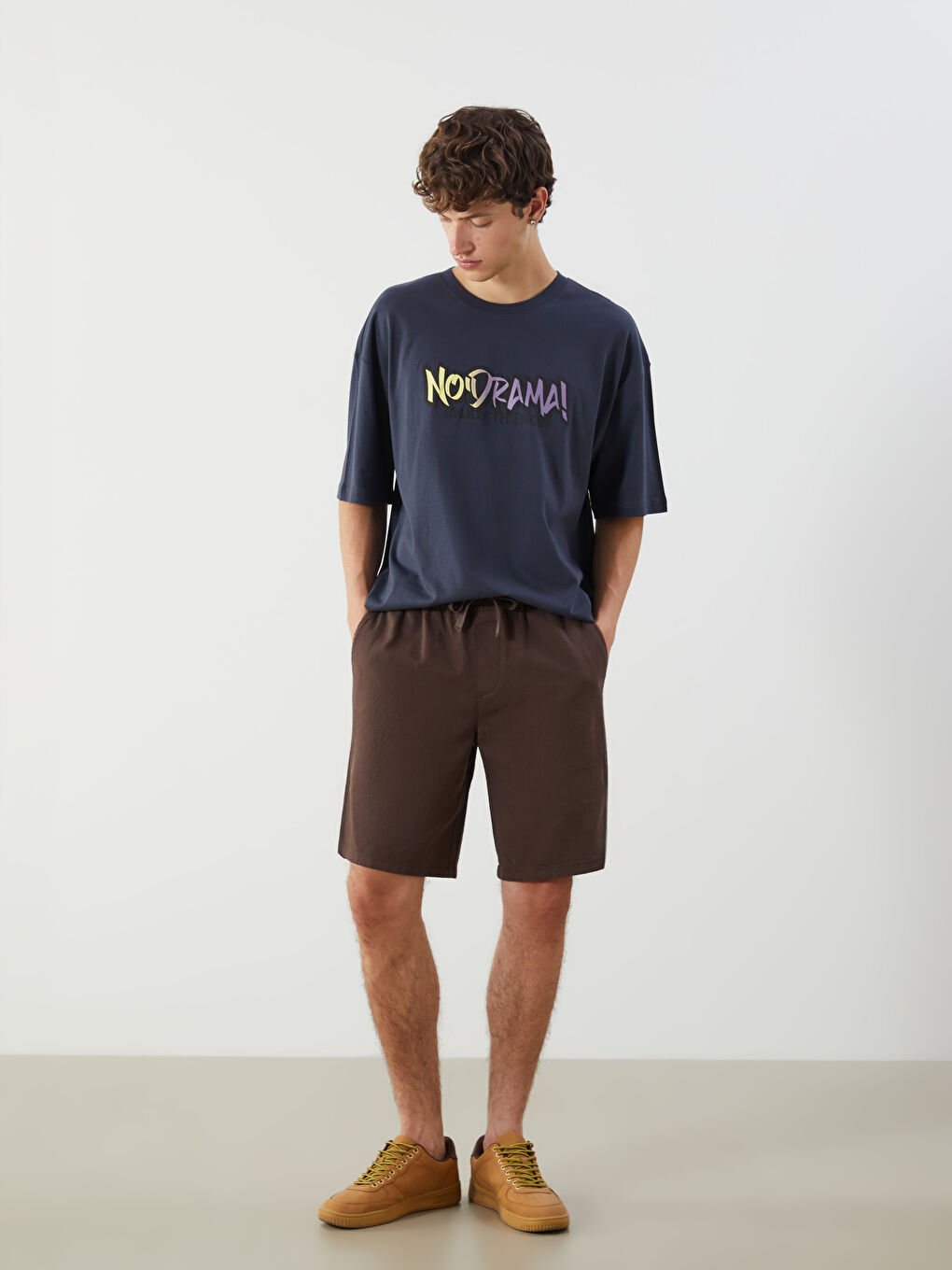 Relaxed Fit Men's Shorts -S5QH54Z8-HEH