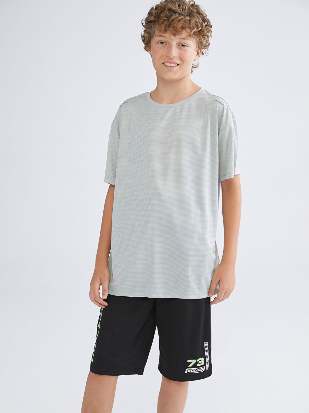 LCW Kids Boy GREEN T-Shirt -S5QH76Z4-YQW