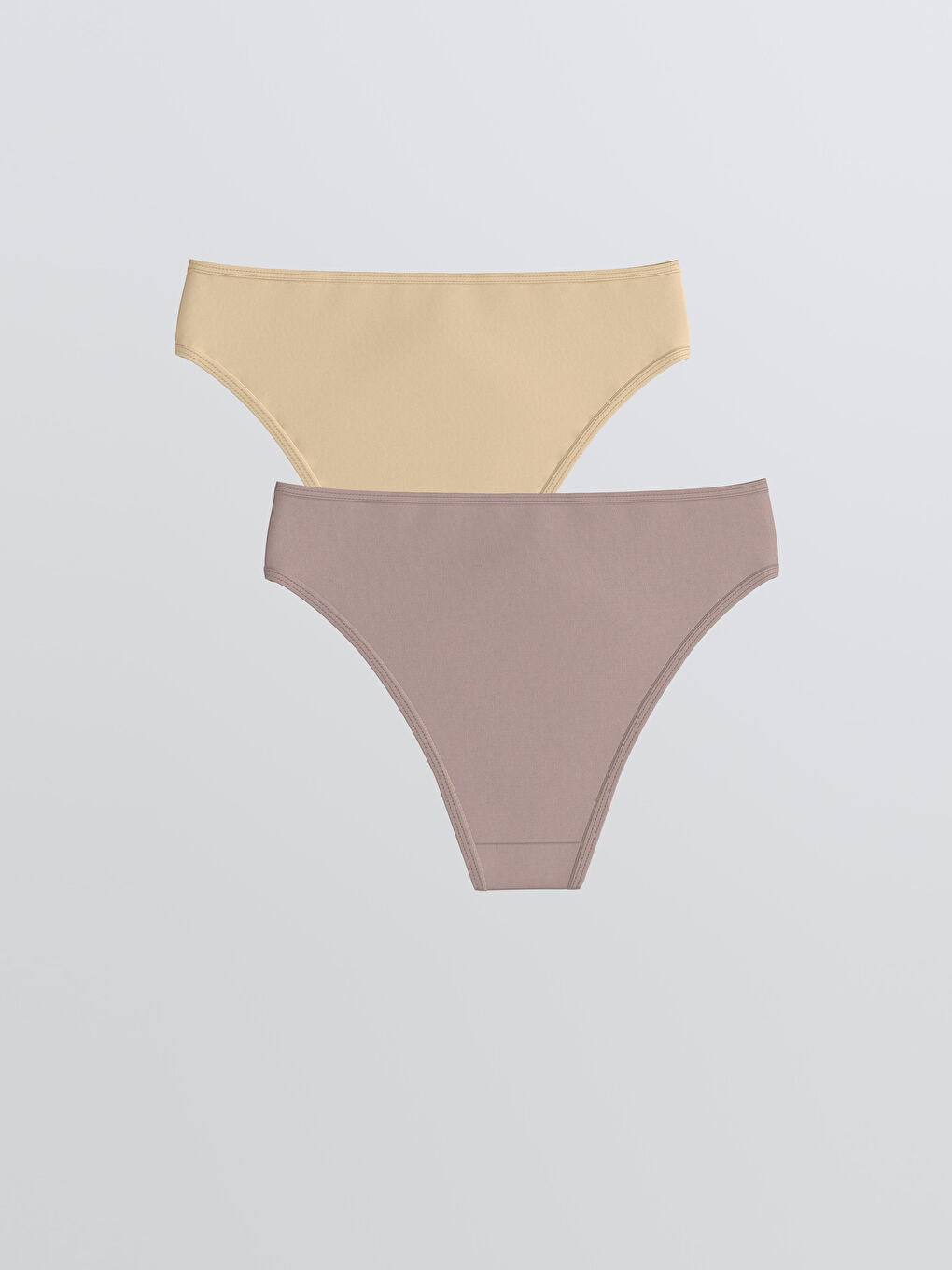 Plain Brazilian Knickers 2 Pack -S5QH81Z8-E4G