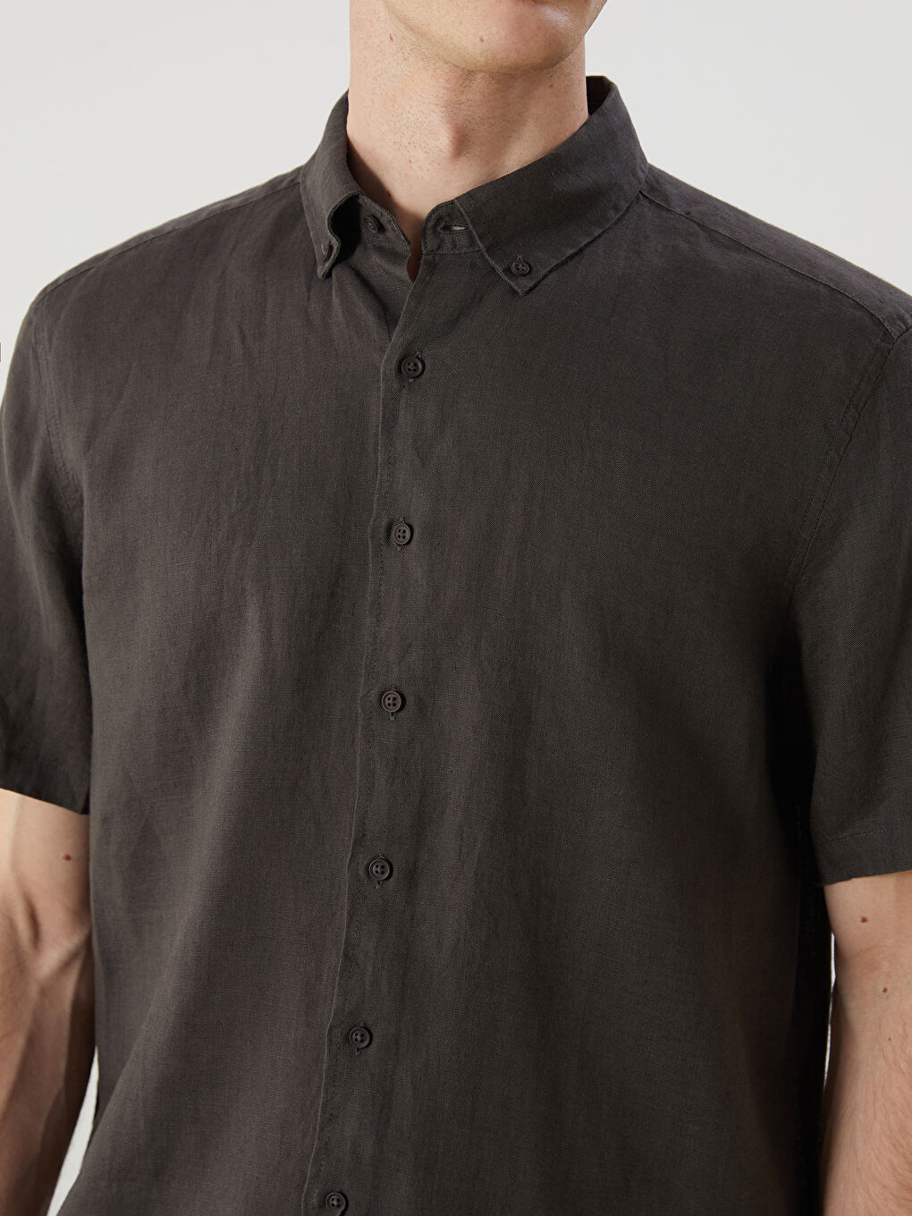 Man ANTHRACITE Shirt -S5QI12Z8-E93