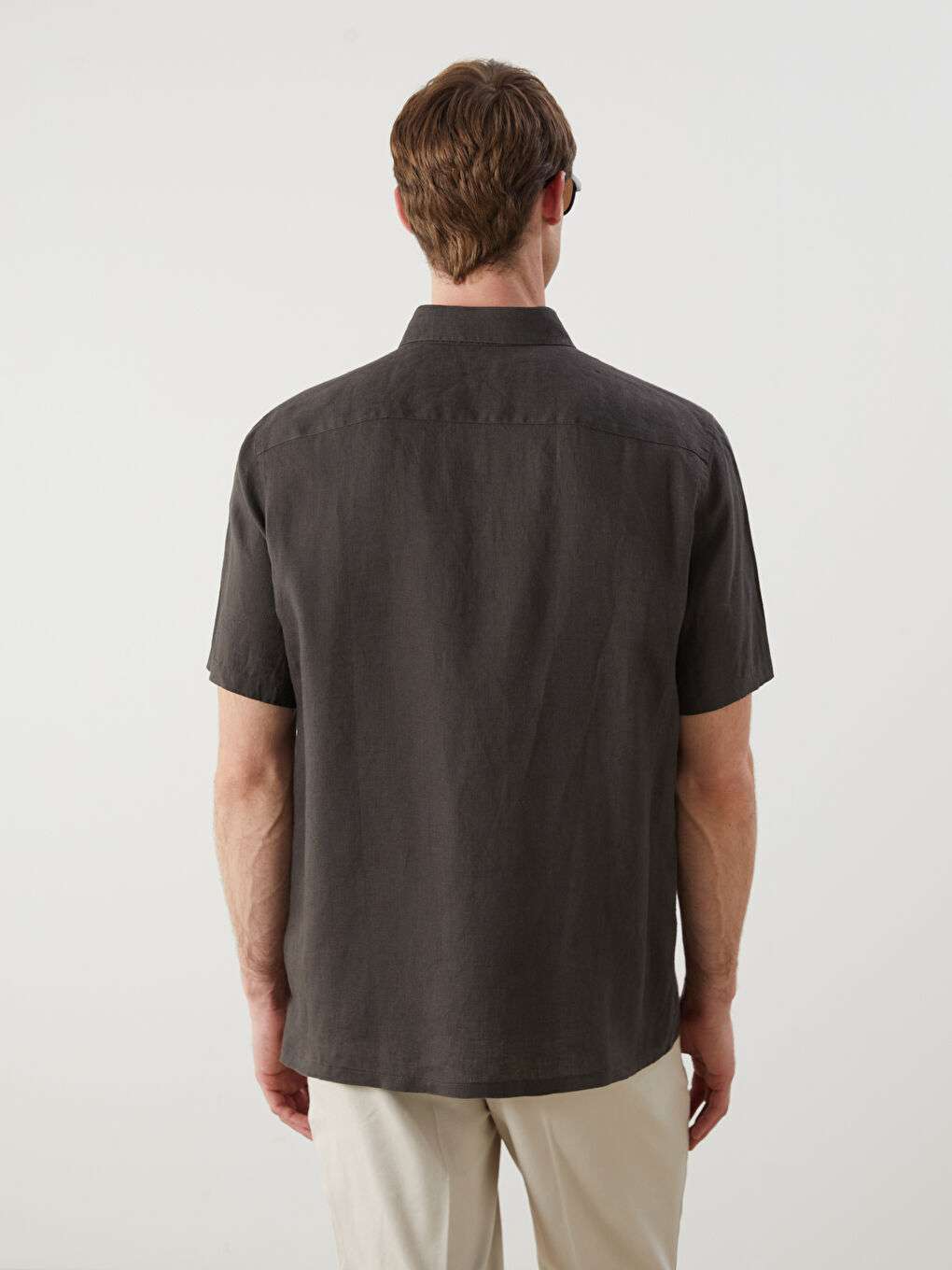 Man ANTHRACITE Shirt -S5QI12Z8-E93