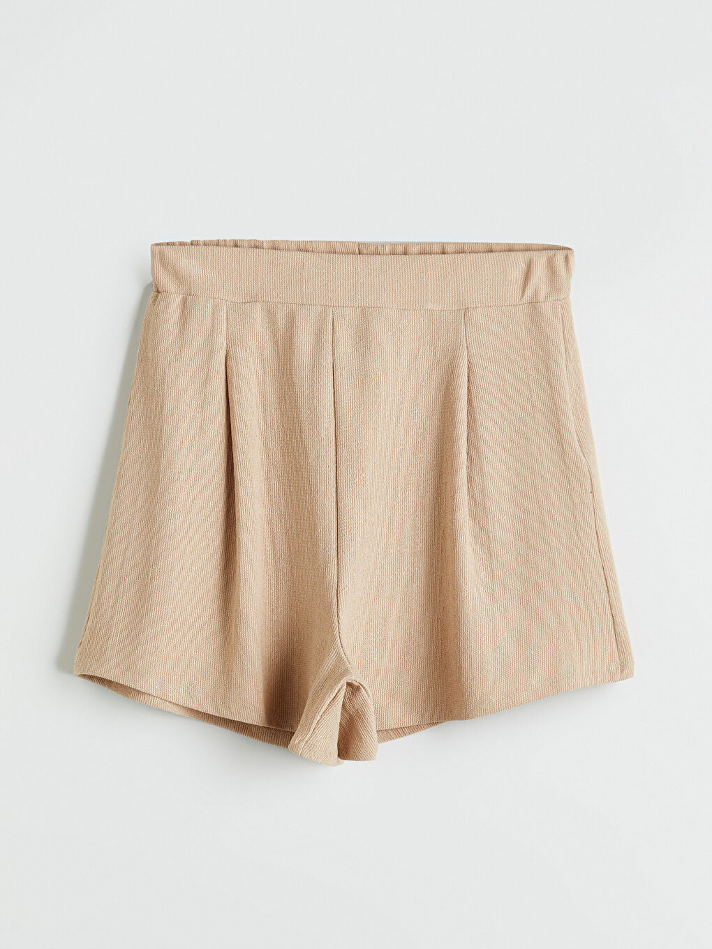 Woman BEIGE Shorts -S5QI16Z8-FHL