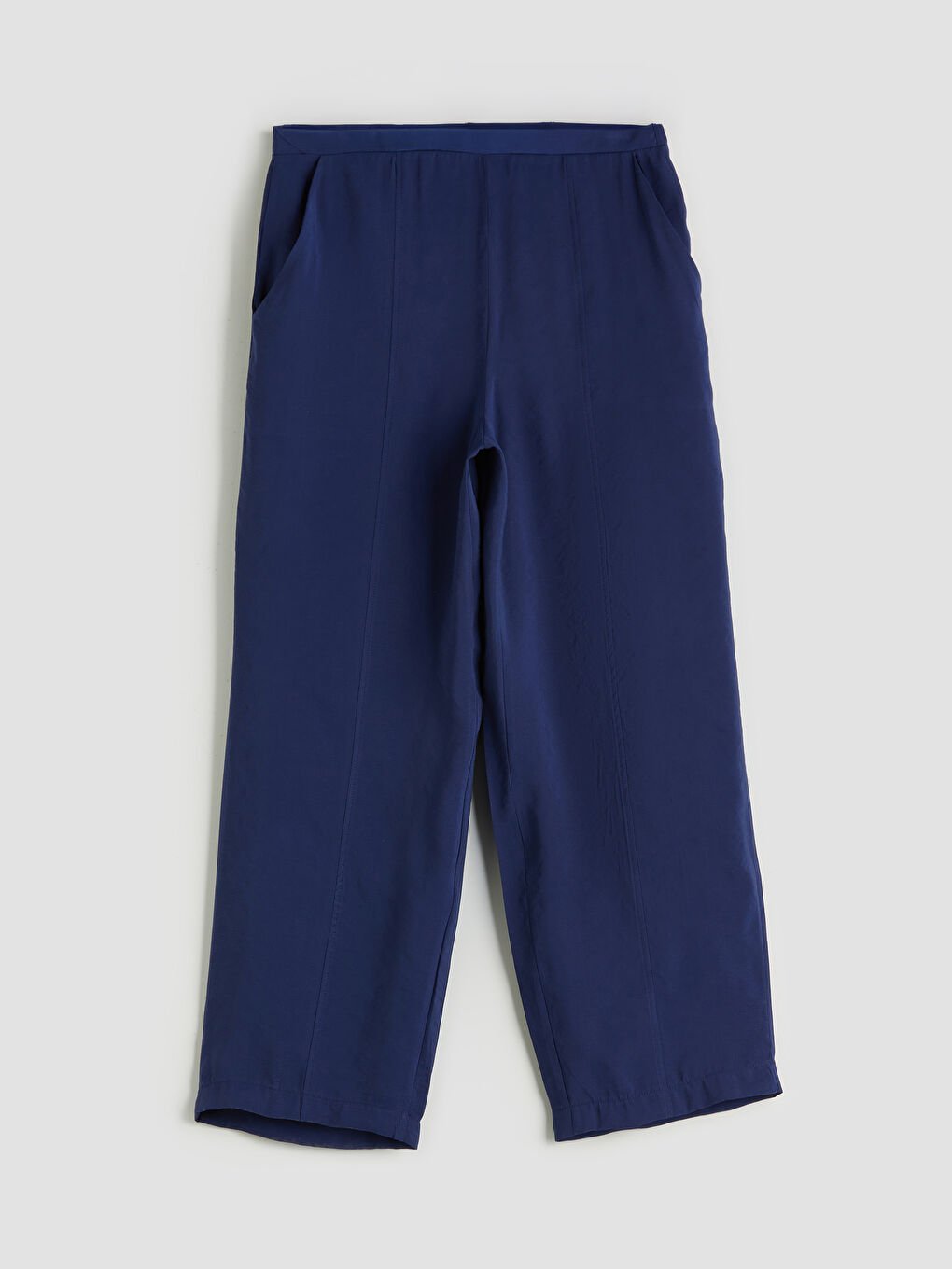 LCWAIKIKI Classic Elasticated Waist Modal Blend Women's Trousers -S5QI36Z8-HPN