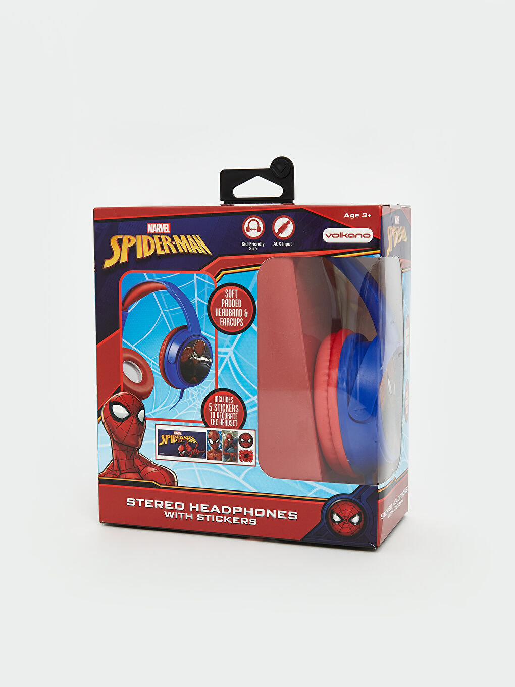 Spider-Man Baskılı Kulak Üstü Kulaklık