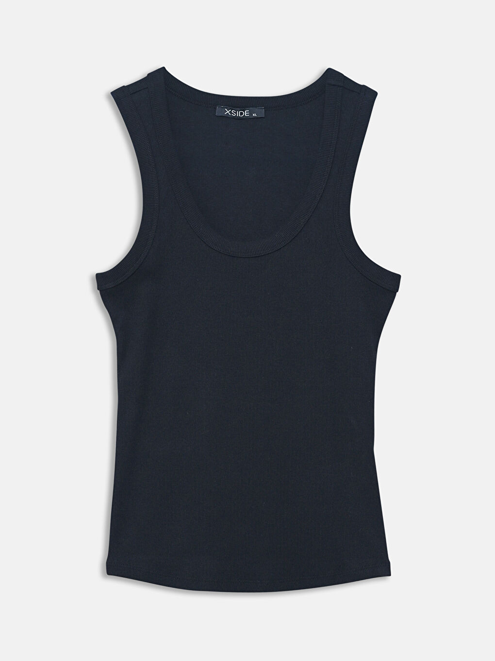 Siyah U Yaka Kadın Atlet-8