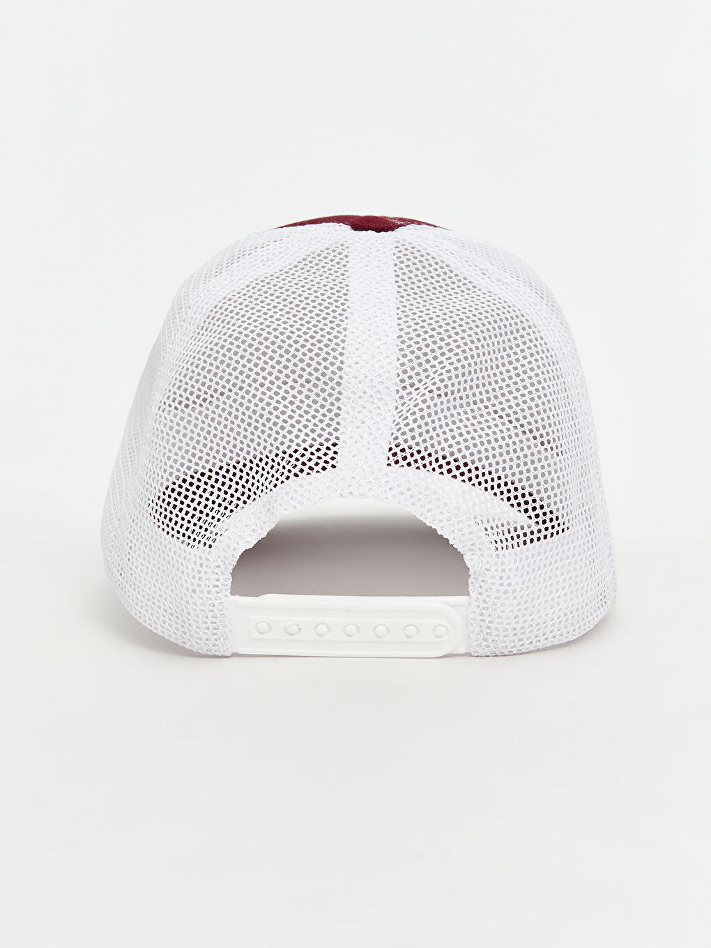 Bordo Los Angeles Nakışlı Erkek Kep Şapka-2