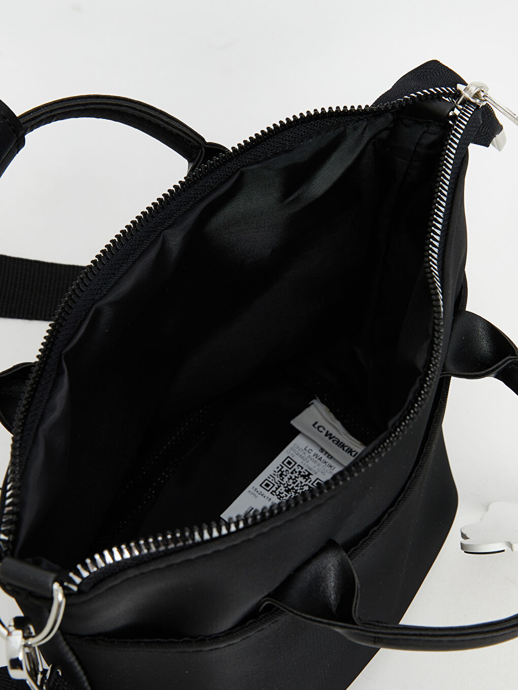 Siyah Çıkarılabilir Askılı Kız Çocuk Omuz Çantası-3