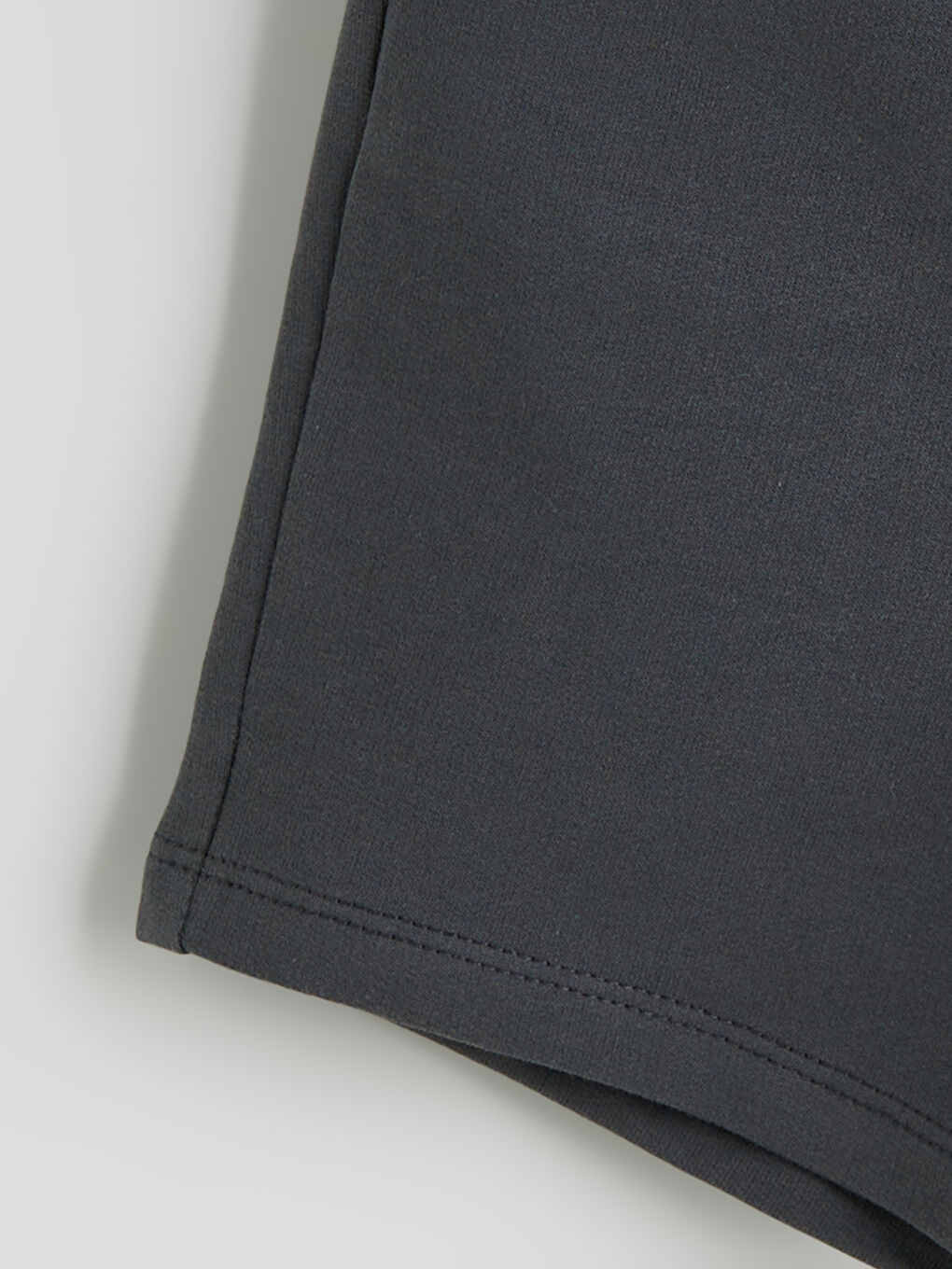 Antrasit Beli Lastikli Erkek Çocuk Şort-2