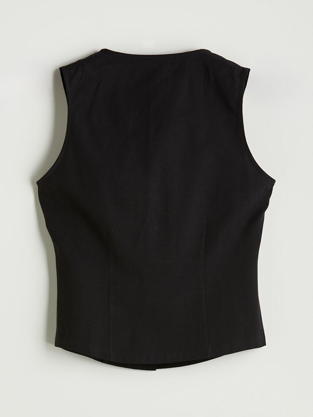 Woman BLACK Waistcoat -S5QJ07Z8-CVL