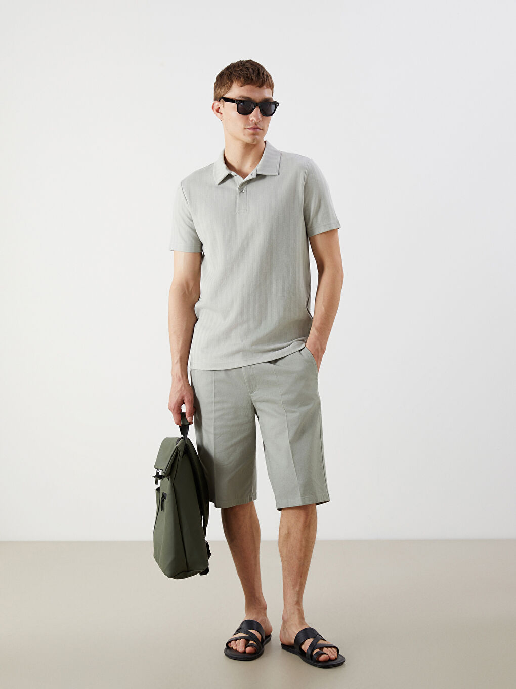 Standard Fit Men's Shorts -S5QJ56Z8-QZK