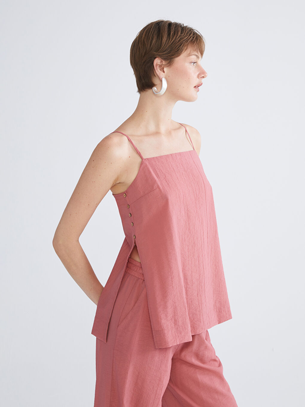 LCW Vision Woman PINK Blouse -S5QJ60Z8-GRU