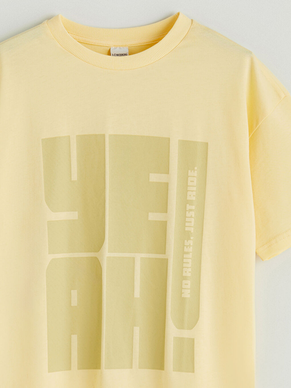 LCW Kids Crew Neck Boys' T-Shirt -S5QJ76Z4-FRE