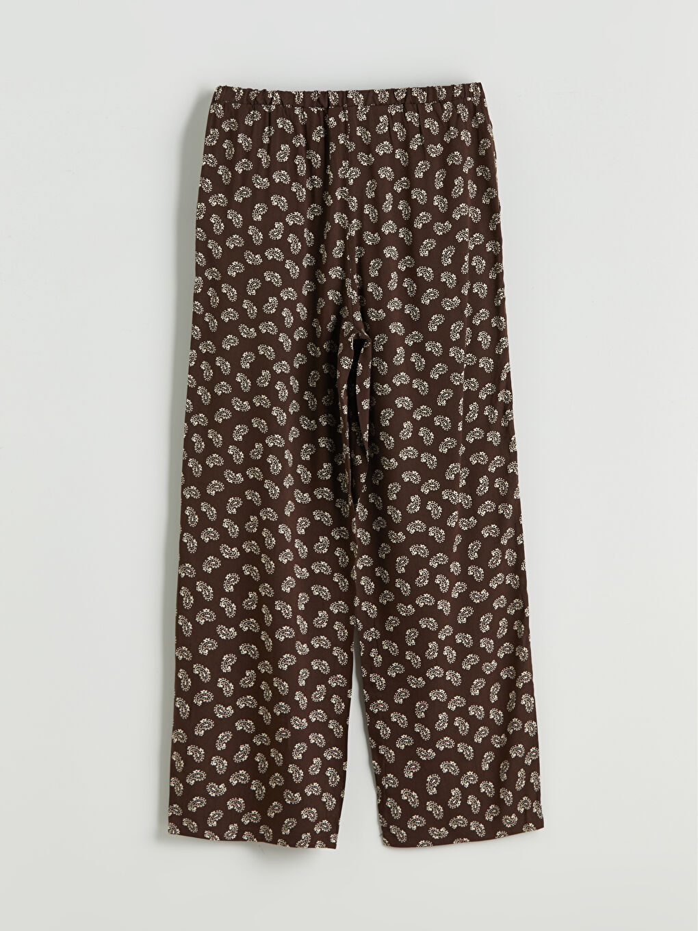 Elasticated Waist Patterned Women's Trousers -S5QJ79Z8-LQZ