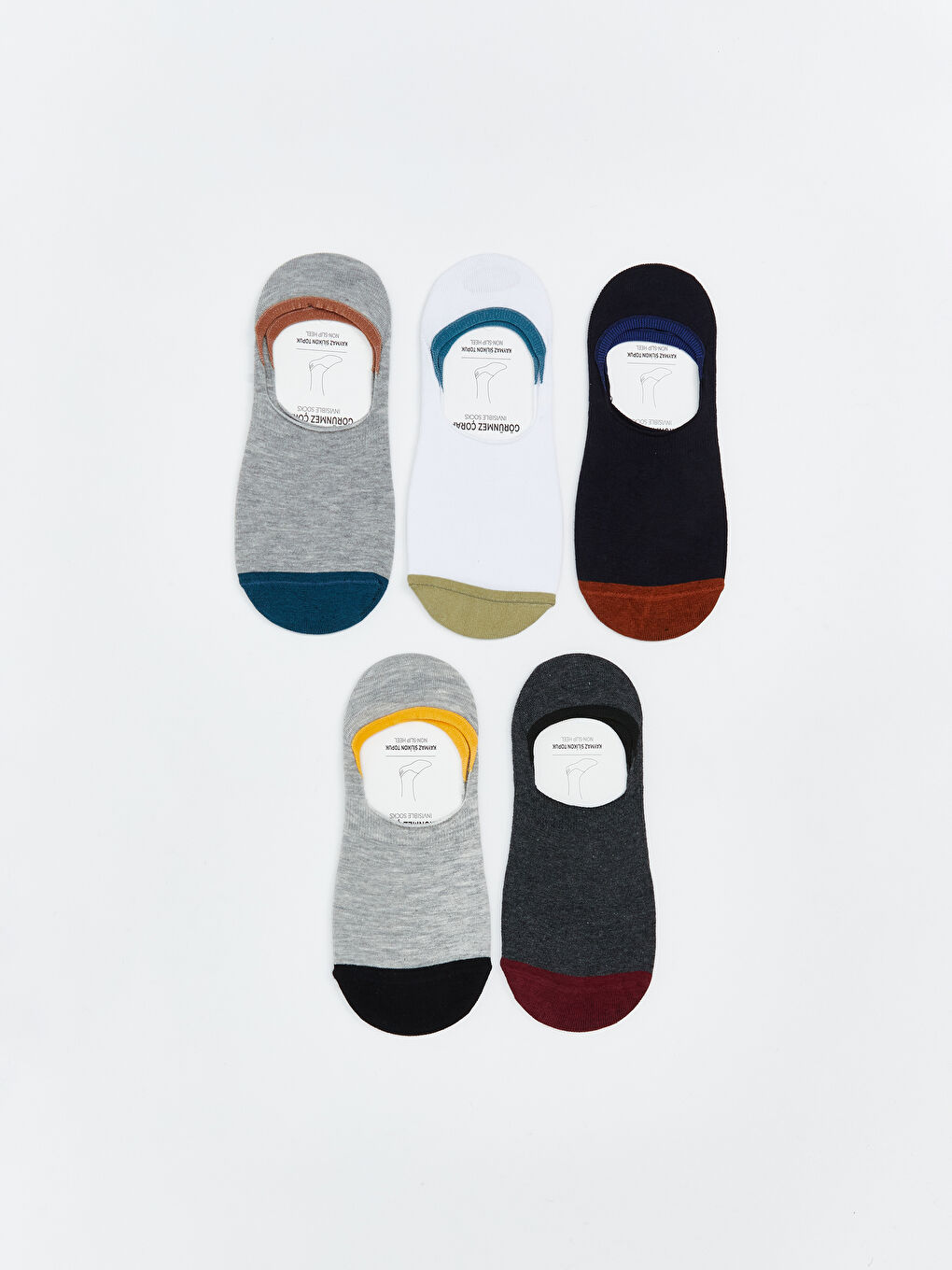 Karışık Erkek Babet Çorap 5'li