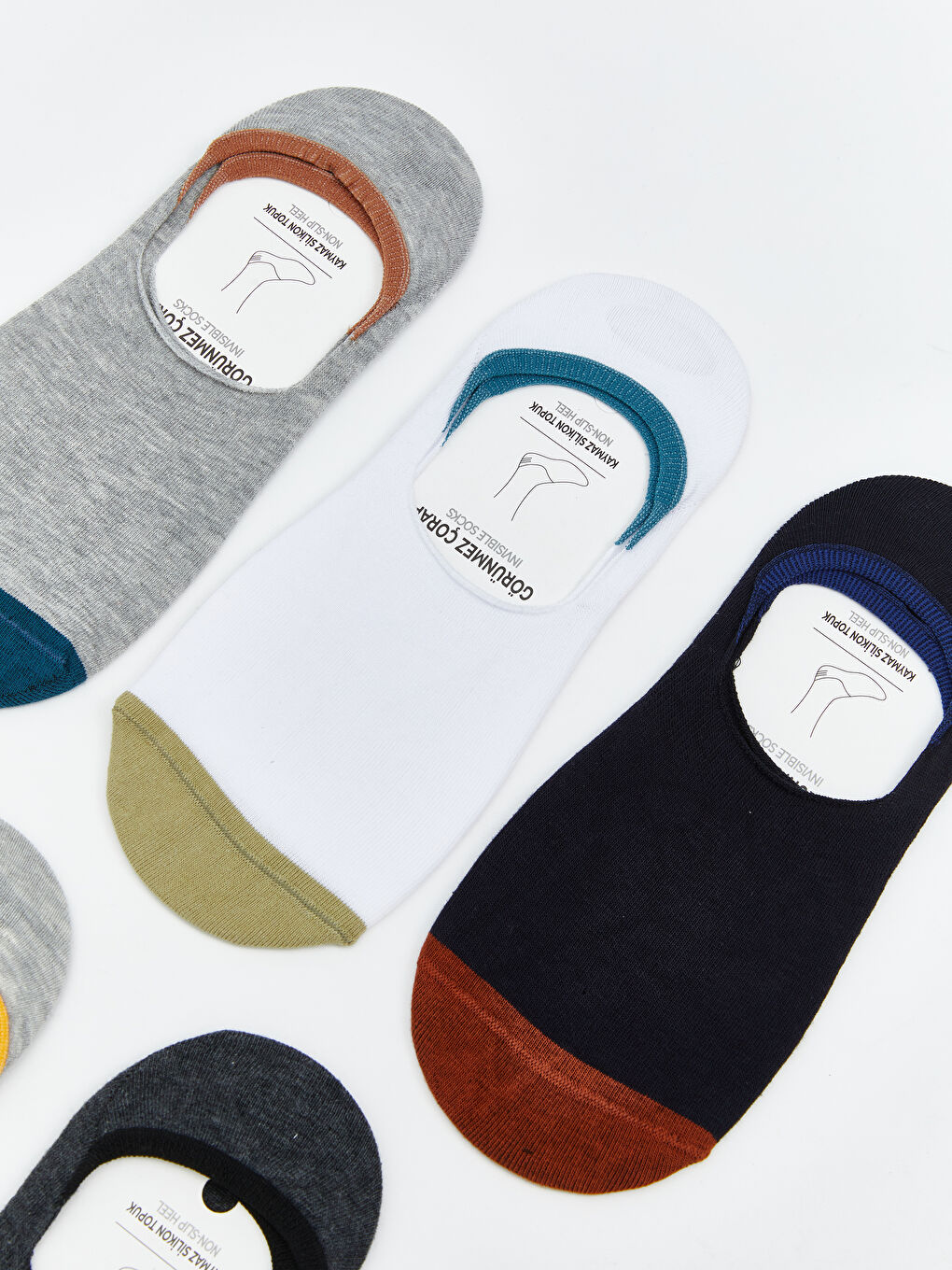 Karışık Erkek Babet Çorap 5'li-1