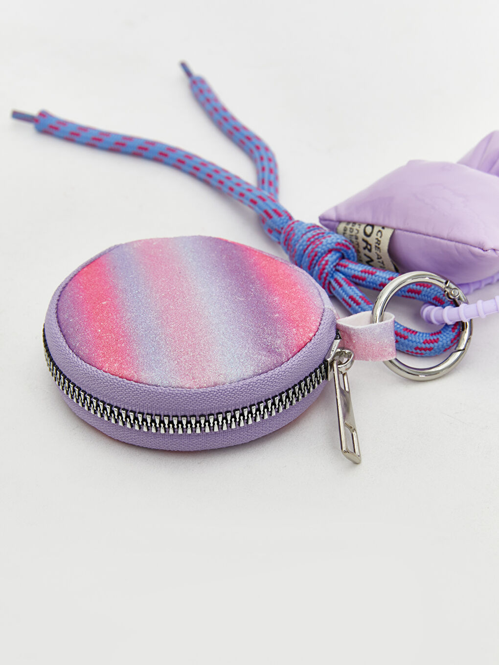 Fiyonk Detaylı Kadın Anahtarlık-1