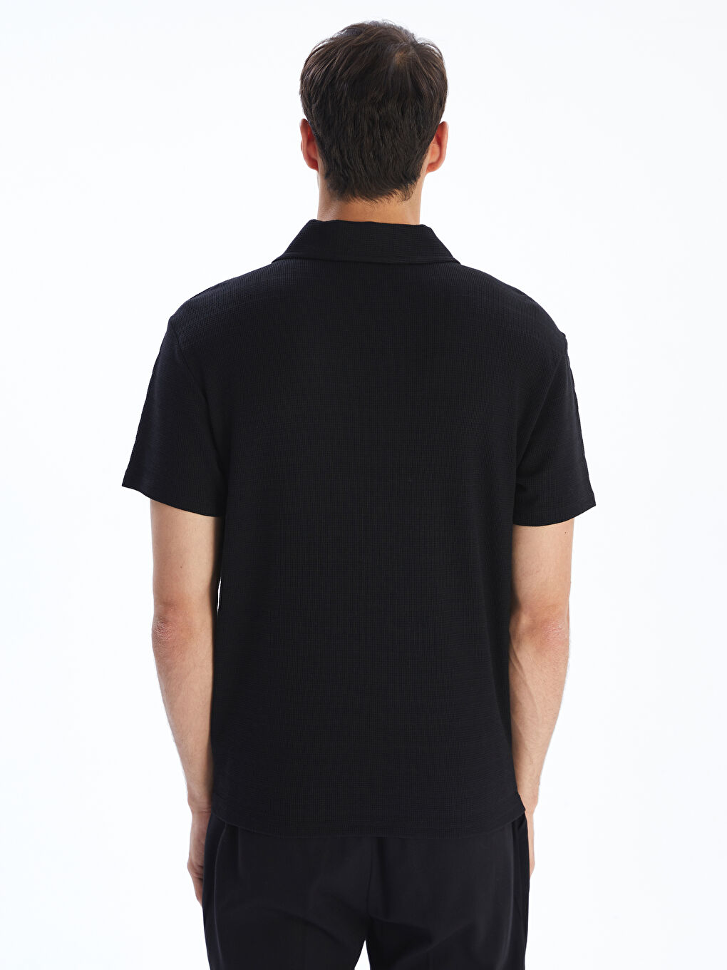 LCW Vision Men's Polo Neck T-Shirt -S5QK04Z8-CVL
