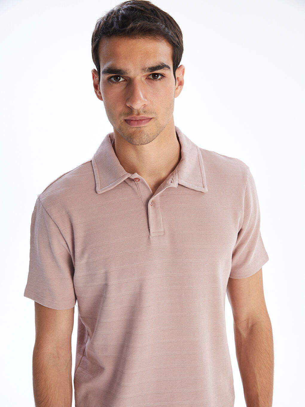 LCW Vision Men's Polo Neck T-Shirt -S5QK04Z8-E4G