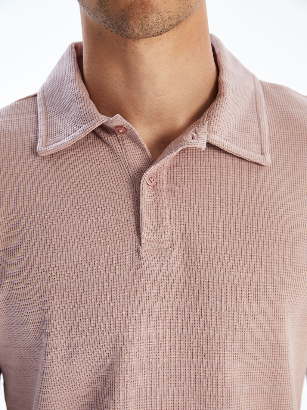 LCW Vision Men's Polo Neck T-Shirt -S5QK04Z8-E4G