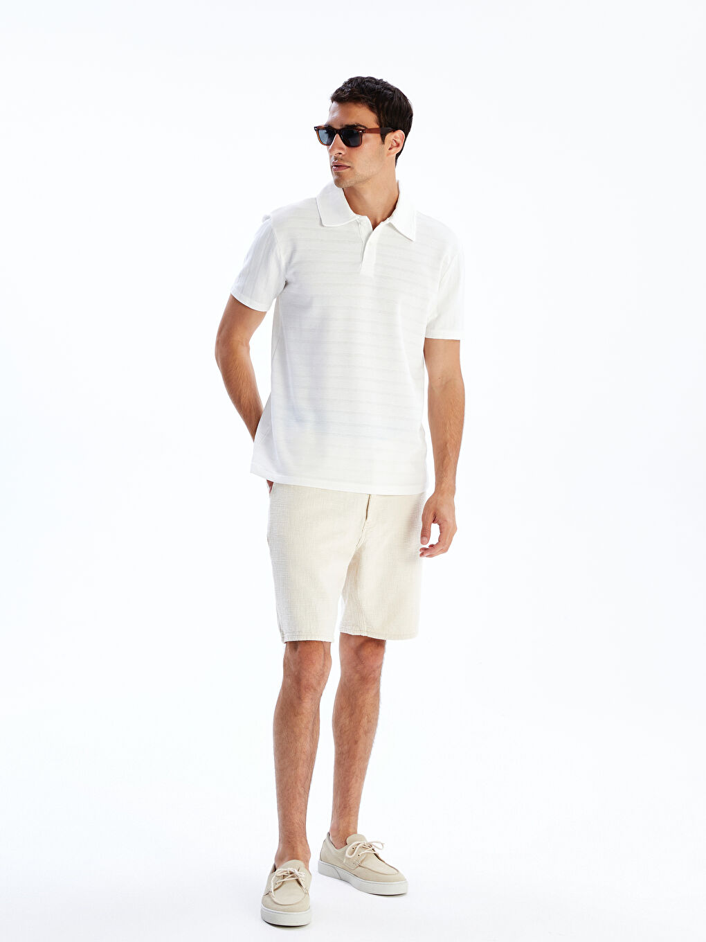 LCW Vision Men's Polo Neck T-Shirt -S5QK04Z8-R9J
