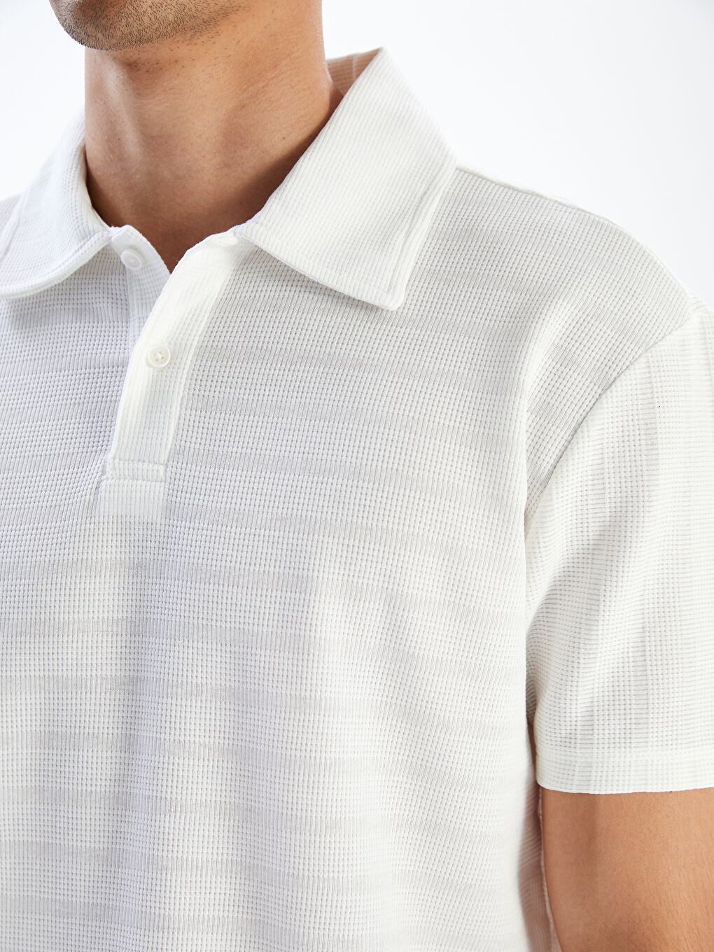 LCW Vision Men's Polo Neck T-Shirt -S5QK04Z8-R9J