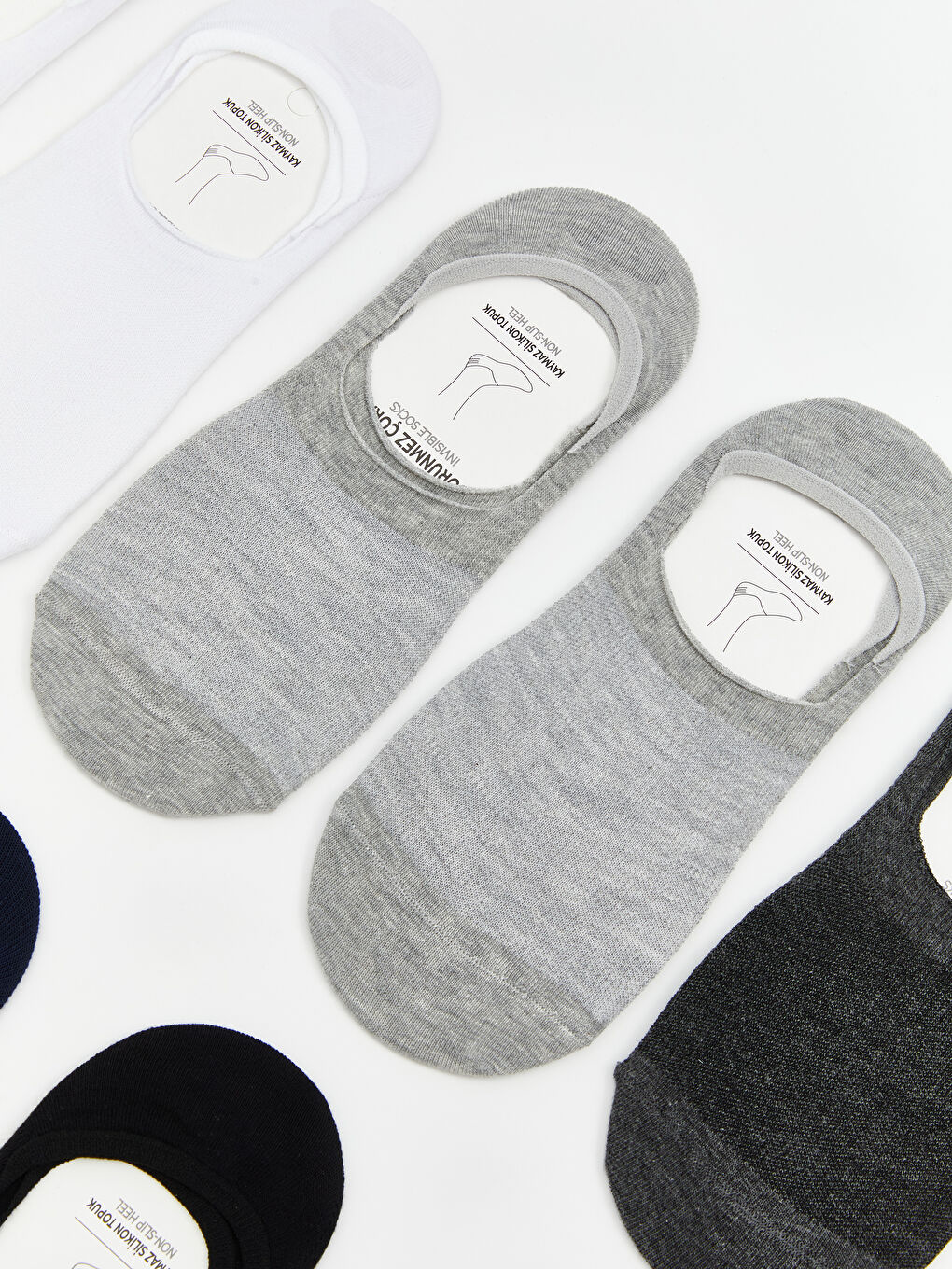 Men's Invisible Socks 10-packs -S5QK15Z8-K00