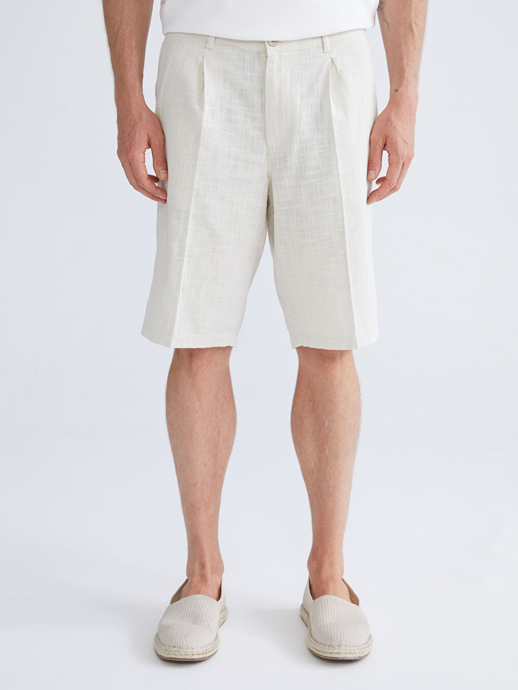 SOUTHBLUE Standard Fit Poplin Men's Shorts -S5QK25Z8-CR8
