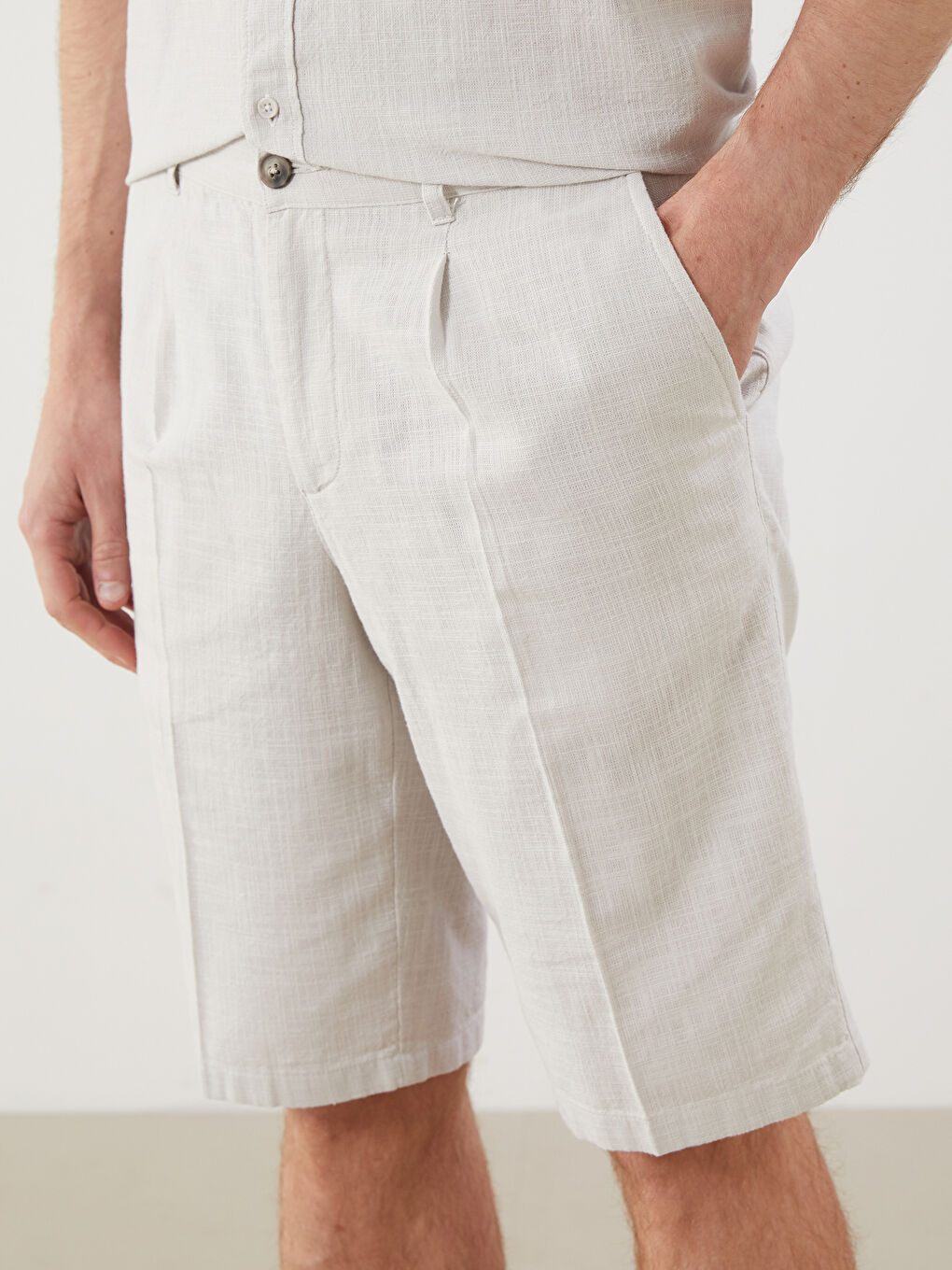 SOUTHBLUE Standardni kroj Poplin Muški Šorts -S5QK25Z8-CSW