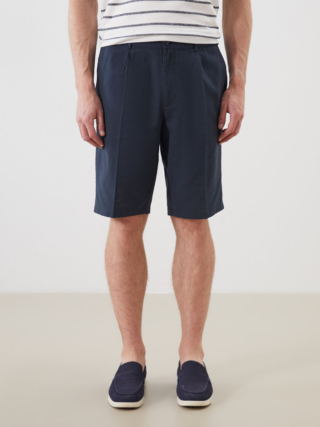 SOUTHBLUE Standard Fit Poplin Men's Shorts -S5QK25Z8-CYB